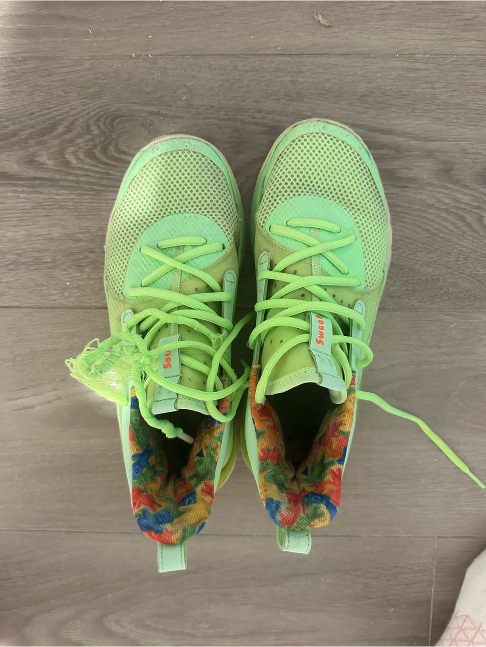 Curry 7 Kids Basketball Shoes Sour Patch Kids